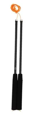 Productafbeelding van Diabolo handstokken (zwart) Carbon 350 mm