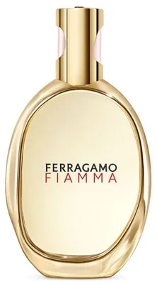 Produktbild von Salvatore Ferragamo Fiamma, Frauen, 100 ml, Nachfüllbare Flasche, Flüssiges Parfüm, Ambrette, Kirsche (Frucht), Marigold, Nektarine, Birne, Safran, Damaszener Rose, Gardenia, Geißblatt, Jasmin