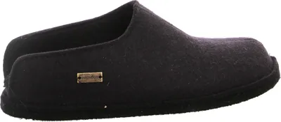 Produktbild von Haflinger Damen Herren Pantoffel Wollfilz Flair Smily 311013, Größe:40 EU, Farbe:Schwarz