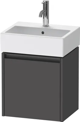 Imagen del producto de Mueble bajo lavabo Duravit Ketho.2, suspendido en la pared, con 1 puerta, apertura de la puerta hacia la izquierda, 43,4 cm