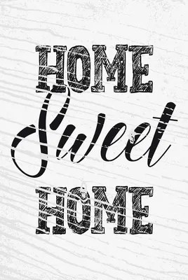 Produktbild von vianmo Holzschild 18x12 cm Home Sweet Home