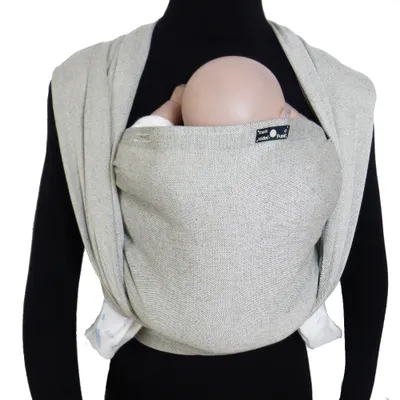 Produktbild von Didymos Babytragetuch Silber Gr.5