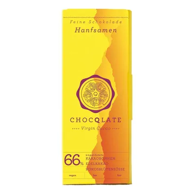 Produktbild von Reine Schokolade - Hanfsamen 75g