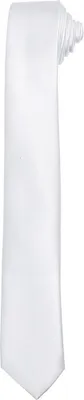 Immagine prodotto di Cravatta Premier da uomo, stretta RW1164 (taglia unica) (bianco)
