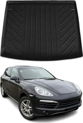 Produktbild von Kofferraumwanne Laderaumwanne für Porsche Cayenne 2010-2017 Gummi TPE Schwarz