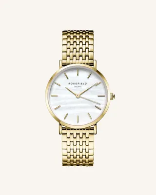 Produktbild von ROSEFIELD Damenuhr  Upper East Side Perlmutt Gold UEWG-U21