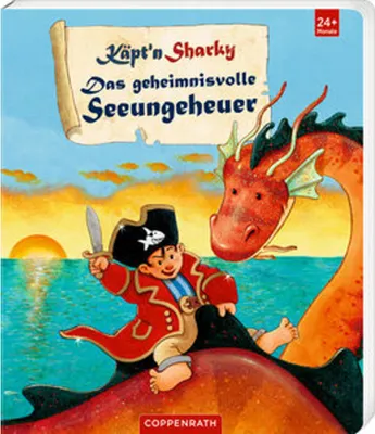 Zdjęcie produktu dla Käpt'n Sharky - Das geheimnisvolle Seeungeheuer (Pappbilderbuch)