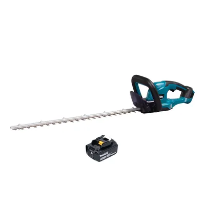 Zdjęcie produktu dla Akumulatorowe nożyce do żywopłotu Makita DUH 607 T 18 V 60 cm + 1x akumulator 5,0 Ah - bez ładowarki
