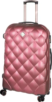 Produktbild von Reisekoffer Hartschalenkoffer Koffer Abu Dhabi Größe L Rose Aufgabegepäck 77x50x29cm