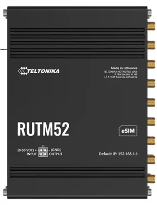 Immagine prodotto di Teltonika - Router- RUTM52- Dual 5G - Router - 1 Gbps