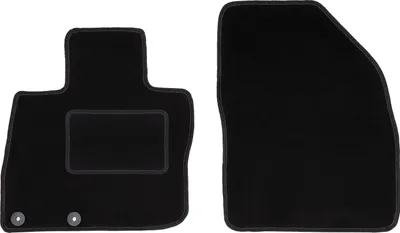 Immagine prodotto di Wielganizator tappetini auto velours anteriori adatto per Honda Civic VIII (2006-2012, hatchback) neri, set 2 pz, con fissaggi