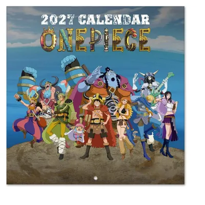 Produktbild von Grupo Erik GPE83292 - One Piece Wandkalender 2027 30 x 30 cm - Neu