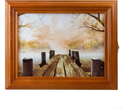 Produktbild von Schlüsselkasten Holz Vintage 1Stück