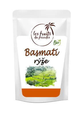 Obrázek produktu pro Basmati rýže bílá BIO 3 kg LES FRUITS DU PARADIS