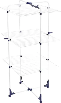 Produktbild von Leifheit 81455, Wäscheständer, Blau, Weiß, 1460 mm, 690 mm, 690 mm, 1 Stück(e)