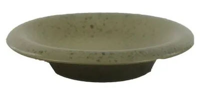 Produktbild von Pomax Bosque Aperitifteller aus Steinzeug, Olivgrün, Ø 13 x H 2 cm