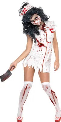Produktbild von Krankenschwester Zombiekostüm - für Fasching Größe: S