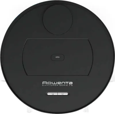 Produktbild von Rowenta Explorer 75 RR7675, Beutellos, Schwarz, Rund, Ladend, Area, Walzenbürste