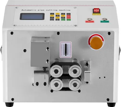 Immagine prodotto di SucceBuy taglierina automatica per tubi termorestringenti con display LCD, diametro di taglio da 1-20 mm, lunghezza di taglio da 0,1-99999,9 mm, adatta per tubi in PVC-PE, tubi in silicone e tubi flessibili per l'acqua