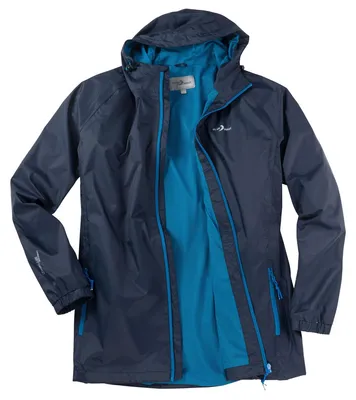 Produktbild von Blue Wave leichte Funktionsjacke blau große Größen