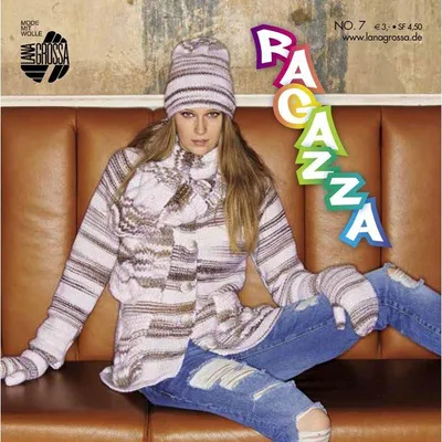 Produktbild von Lana Grossa RAGAZZA No. 7 (Booklet mit 73 Modellanleitungen zum Stricken und Häkeln)  