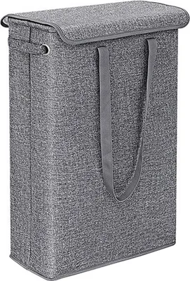 Produktbild von Wäscheaufbewahrungstasche mit ergonomischem Griff, faltbares Design, staubdicht, große Kapazität, Wäschekorb zur Organisation von Kleidung