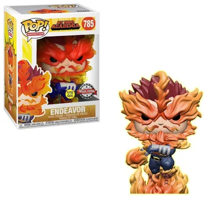 Produktbild von Pop! Animation: My Hero Academia – Endeavour (Glow-in-the-Dark)
