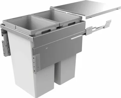 Obrázek produktu pro NABER 8012388 Odpadkový koš COX CLAN 580/450-2 o objemu 70 litrů / pro šířku skříně 45 cm