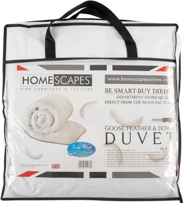 Obrázek produktu pro HOMESCAPES Dětská celoroční přikrývka 120 x 150 cm – husí peří a prachové peří, teplotní třída 3–4