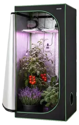 Image de Wachszelt, mylar hautement réfléchissant, culture de plantes en intérieur, vert