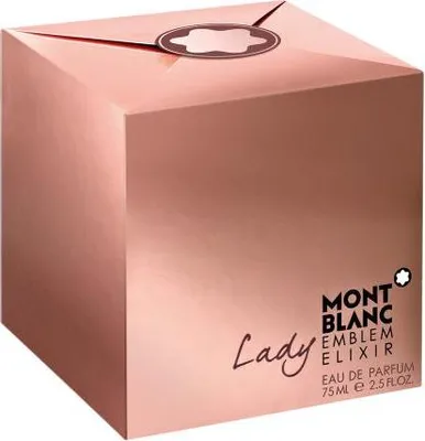 Zdjęcie produktu dla Montblanc Lady Emblem Elixir, Kobiety, 75 ml, Butelka jednorazowa, Lychee, Mandarynka, Pieprz, Róża damasceńska, Irys, Jaśmin, Kwiat pomarańczy, Paczula, Drzewo sandałowe, Wanilia