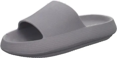 Produktbild von Sneakers Damen-Badepantolette Grau, Farbe:grau, EU Größe:37