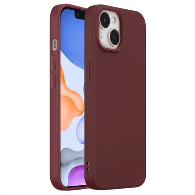 Obrázok produktu pre imoshion Farebný zadný kryt pre Apple iPhone 15 - Vínovo červený