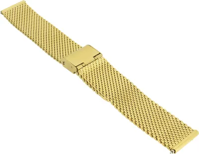 Produktbild von Timex Chronograph | Uhrenarmband 20mm Milanaise goldfarben | TW2R27200