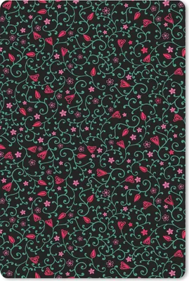 Produktbild von MuchoWow® Mauspad Mousepad Blumen - Garten - Muster 18x27 cm - Mousepads - Maus Mat - Pad - Mausunterlage