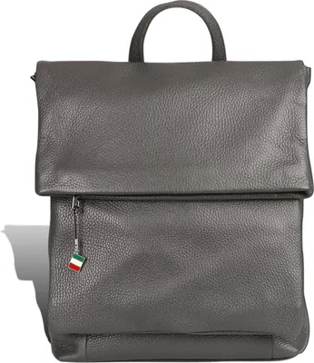 Produktbild von Florence Rucksack Damen Echtleder Cityrucksack grau D2ORF102K5