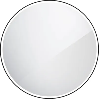 Obrázok produktu pre Čierne okrúhle LED zrkadlo do kúpeľne Nimco Ø 80 cm IP 44 ZPC 28002R-90