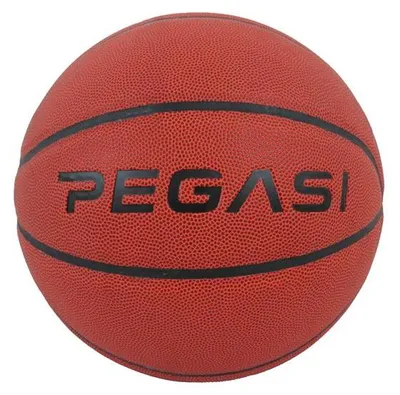 Produktbild von Pegasi Basketball Größe 7: 75-78 cm 565-650g - Indoor und Outdoor - Für Kinder und Erwachsene - Gute Griffigkeit - Sehr stark - Basketball Zubehör - Naturgummi - Orange