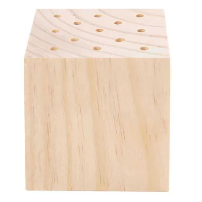 Produktbild von Rico Design Holzständer für Trockenblumen, 8 x 8 x 8 cm
