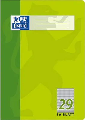 Image de Oxford 100050315 Magazine A4 / 16 feuilles Règle 29