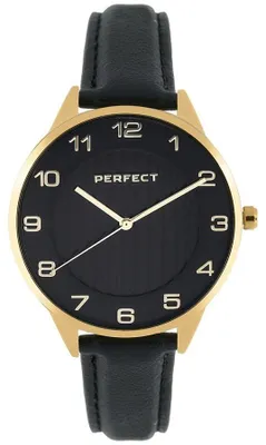 Produktbild von Damenuhr Perfect, schwarz, Perfect-PF01245