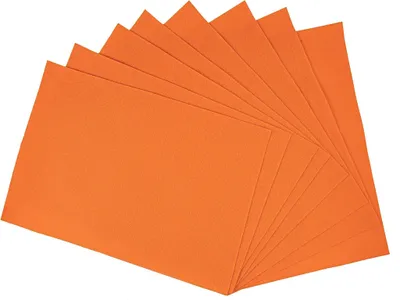 Produktbild von Interdruk Bastelfilz orange 8 Blatt