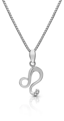Produktbild von AMITSCHI® Sternzeichen-Kette aus 925 Sterling Silber - [verstellbare Sternzeiche