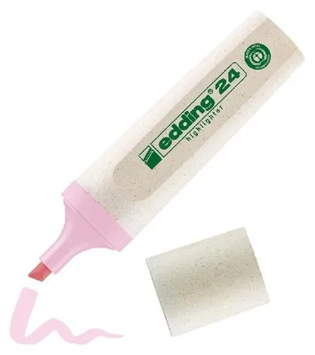 Image de edding 24 EcoLine Surligneur rose pastel