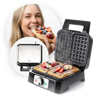 Zdjęcie produktu dla Promis WAFFLE MAKER FOR 2 WAFFLES WAP1600