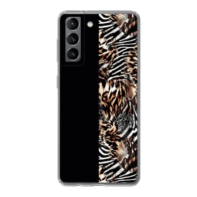 Produktbild von MuchoWow® Handyhülle Schutzhülle Hülle für Samsung Galaxy S21 Mantel - Design - Tiere Silikon Softcase Handy Hülle - Softcase