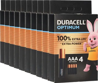 Immagine prodotto di 32x Duracell MN2400 AAA Micro Batterie Optimum (8x 4er Blister)