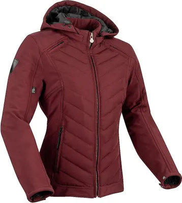 Produktbild von Segura Natcho Damen Motorrad Textiljacke, dunkelrot, 42