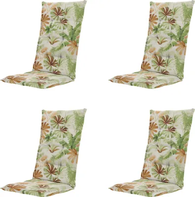 Produktbild von Madison – Hochlehner-Sitzkissen Axel – Mehrfarbig – 123 x 50 x 5 cm – 4er-Set