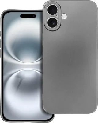 Produktbild von Handyhülle METALLIC passend für IPHONE 16 Plus grau